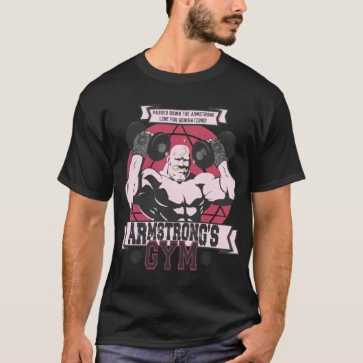 Strong Arm Gym vintage T-shirt (Voorkant)