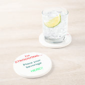 STRONG Beverage Holder Zandsteen Onderzetter (Zijkant)