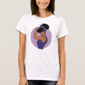 Strong Black Woman T-Shirt (Voorkant)
