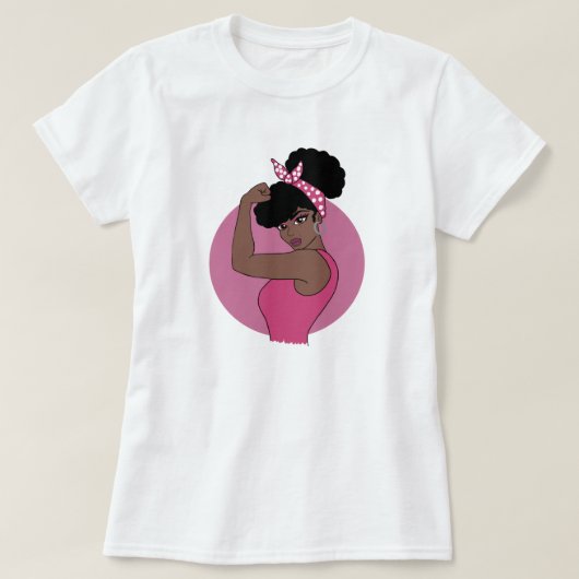 Strong Black Woman T-Shirt (Design voorkant)