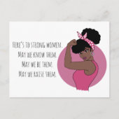 Strong Black Women Briefkaart (Voorkant)