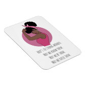Strong Black Women Photo Magnet Magneet (Rechterzijde)