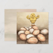 Strong Chick Card Bedankkaart (Voorkant / Achterkant)