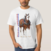 Strong Clydesdale T-shirt (Voorkant)