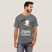 Strong Coffee family T-shirt (Voorkant volledig)
