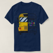 Strong Coffee Funny School Bus Driver Gift School  T-shirt (Design voorkant)