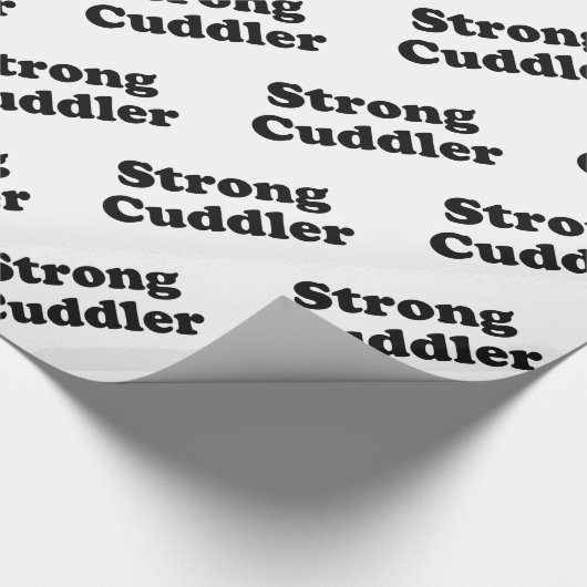 Strong Cuddler Cadeaupapier (Hoek)