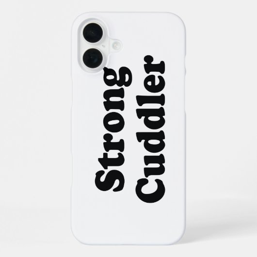 Strong Cuddler iPhone Hoesje (Achterkant)
