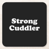 Strong Cuddler Kartonnen Onderzetters (Voorkant)