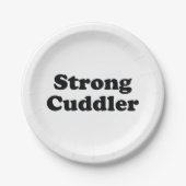 Strong Cuddler Papieren Bordje (Voorkant)