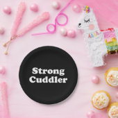 Strong Cuddler Papieren Bordje (Feest)