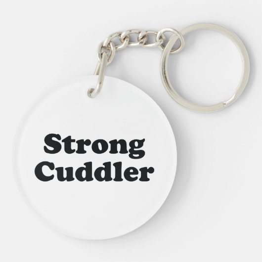 Strong Cuddler Sleutelhanger (Achterkant)