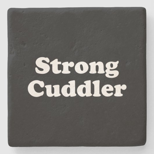 Strong Cuddler Stenen Onderzetter (Voorkant)
