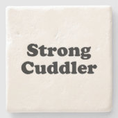 Strong Cuddler Stenen Onderzetter (Voorkant)