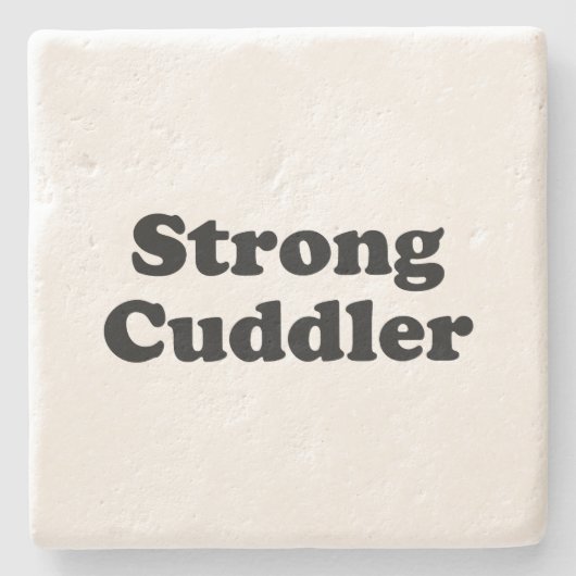 Strong Cuddler Stenen Onderzetter (Voorkant)