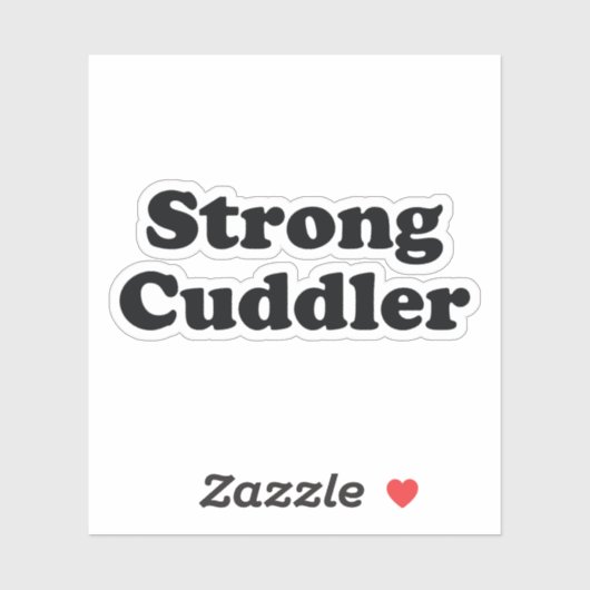 Strong Cuddler Sticker (Vel)