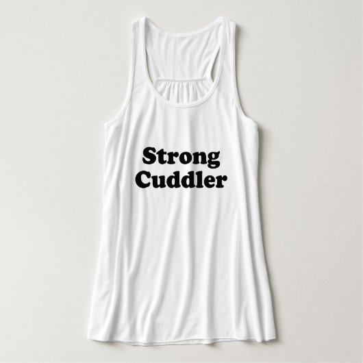 Strong Cuddler Tanktop (Design voorkant)