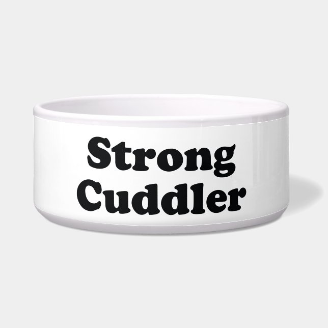 Strong Cuddler Voerbakje (Voorkant)