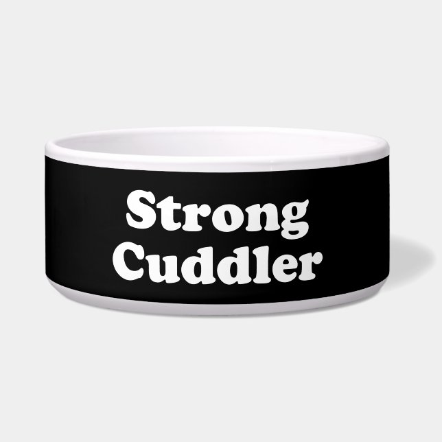 Strong Cuddler Voerbakje (Voorkant)