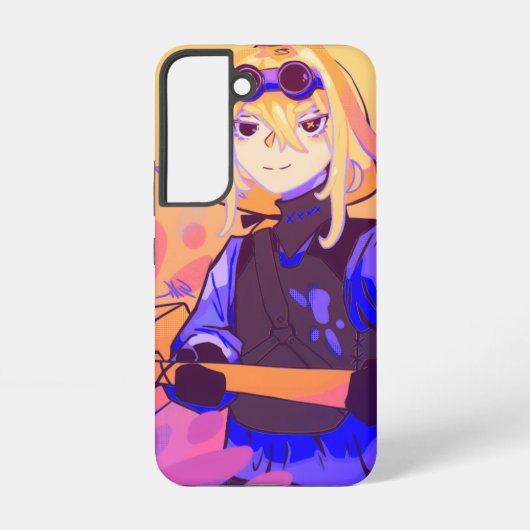 Strong girl Anime Samsung Galaxy Hoesje (Achterkant)