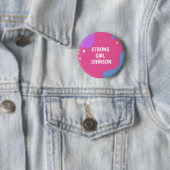 Strong Girl Johnson Button (In situ)