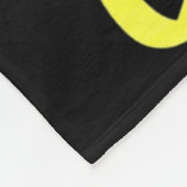 Strong Girl Pastel Star Fleece Deken (Hoek)