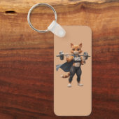Strong Gym Cat Keychain (Voorkant)