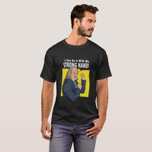 Strong Hand boy T-shirt (Voorkant volledig)