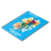 Strong In Christ beroemd gemaakt door Custom Sword Notitieboek (Linkerzijde)