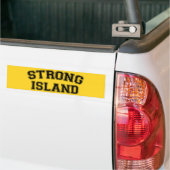 Strong Island, NYC, Verenigde Staten Bumpersticker (Op Truck)