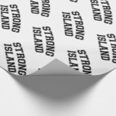 Strong Island, NYC, Verenigde Staten Cadeaupapier (Hoek)