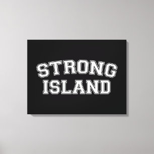 Strong Island, NYC, Verenigde Staten Canvas Afdruk