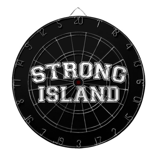 Strong Island, NYC, Verenigde Staten Dartbord (Voorkant)