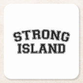 Strong Island, NYC, Verenigde Staten Kartonnen Onderzetters (Voorkant)