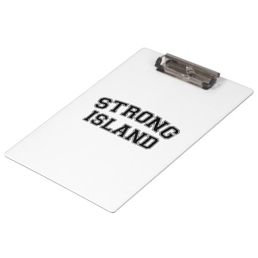 Strong Island, NYC, Verenigde Staten Klembord (Gekanteld)