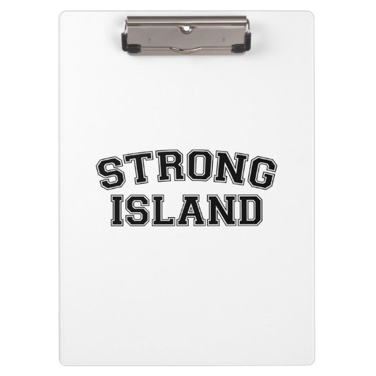 Strong Island, NYC, Verenigde Staten Klembord (Voorkant)