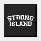 Strong Island, NYC, Verenigde Staten Magneet (Voorkant)