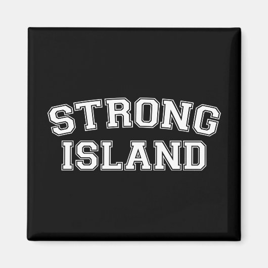 Strong Island, NYC, Verenigde Staten Magneet (Voorkant)