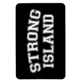 Strong Island, NYC, Verenigde Staten Magneet (Verticaal)