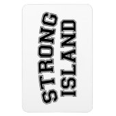 Strong Island, NYC, Verenigde Staten Magneet (Verticaal)