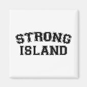 Strong Island, NYC, Verenigde Staten Magneet (Voorkant)