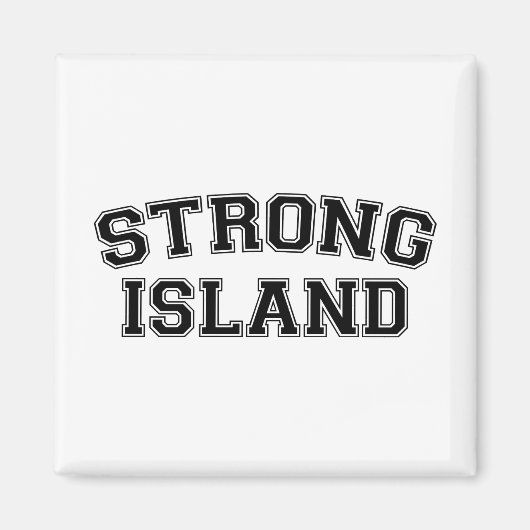 Strong Island, NYC, Verenigde Staten Magneet (Voorkant)
