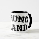 Strong Island, NYC, Verenigde Staten Mok (Voorkant rechts)