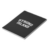 Strong Island, NYC, Verenigde Staten Notitieblok (Linkerzijde)