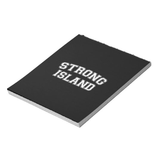 Strong Island, NYC, Verenigde Staten Notitieblok (Linkerzijde)