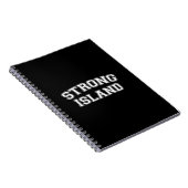 Strong Island, NYC, Verenigde Staten Notitieboek (Rechterzijde)