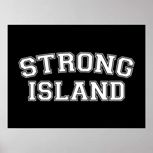 Strong Island, NYC, Verenigde Staten Poster (Voorkant)