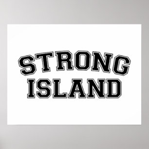 Strong Island, NYC, Verenigde Staten Poster