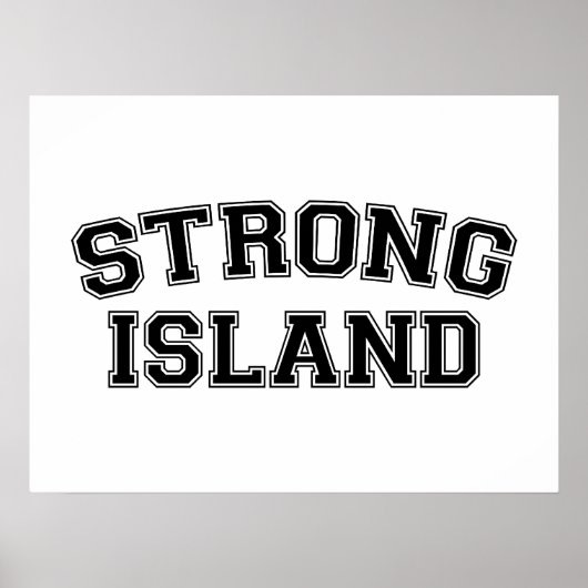 Strong Island, NYC, Verenigde Staten Poster (Voorkant)