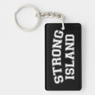 Strong Island, NYC, Verenigde Staten Sleutelhanger